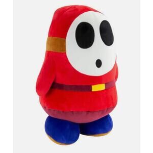 Club Mocchi Mocchi Super Mario Shy Guy Mega 15" Plush EXTRA LARGE NWT